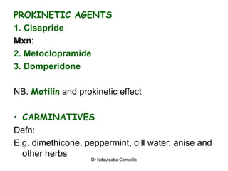 Prokinetics Examples GIT DRUGS.ppt
