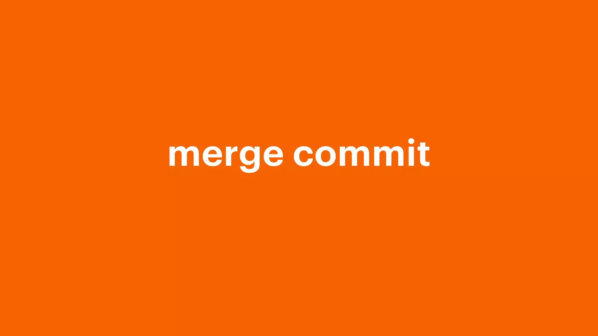 merge commit
 