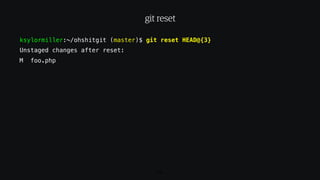 ksylormiller:~/ohshitgit (master)$ npm init
This utility will walk you through creating a package.json file.
It only cover...