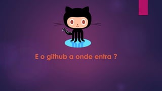E o github a onde entra ?
 