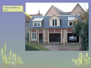 Toiture refaite à neuf 