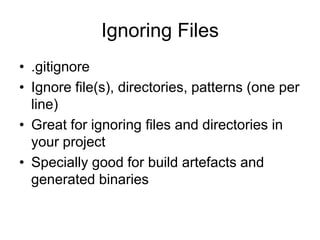 Git One Day Training Notes | PPTX