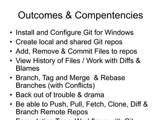Git One Day Training Notes | PPTX