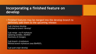 Gitflow - Branching and Merging Flow for Git | PPTX