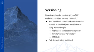 Fme Projects Gitflow with FME and Autobuilding a Project with the Gitlab Build ...