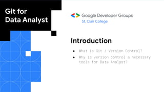 Git for Data Analyst - Speaker Presentation.pdf