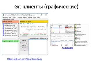 Git и GitHub для создания учебного контента | PPTX