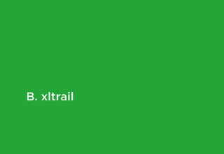 B. xltrail
 