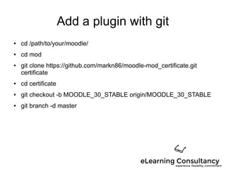 Git for Moodle Administrators | ODP
