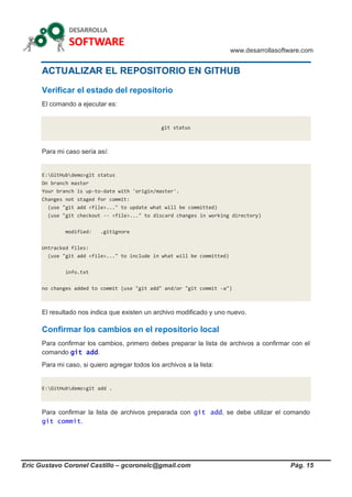Git y GitHub | PDF