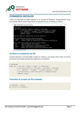 Git y GitHub | PDF