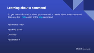 Introduction to GIT versioning | PPTX