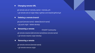 Introduction to GIT versioning | PPTX
