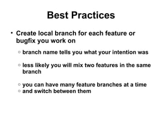 Effective Git with Eclipse | PPT