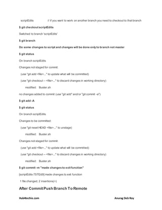 Git github | DOCX