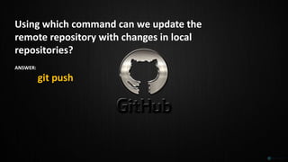 Git & git hub | PPTX
