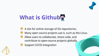 Version Control 101: Dive into Git & GitHub | PPTX
