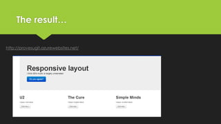 Git, gitHub, Azure and Visual Studio | PPTX
