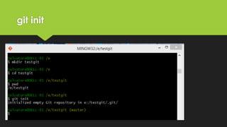 Git, gitHub, Azure and Visual Studio | PPTX
