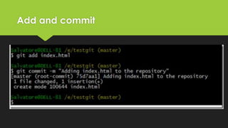 Git, gitHub, Azure and Visual Studio | PPTX