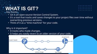 Git & GitHub Session 1 (1).pptx for education | PPTX