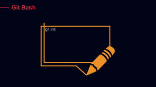 git init
Git Bash
 