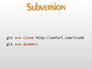 Git Going With DVCS v1.5.2