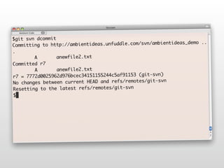 Git Going With DVCS v1.5.2