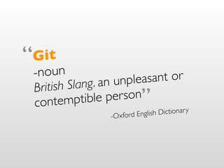 Git Going With DVCS v1.5.2