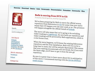 Git Going With DVCS v1.5.2
