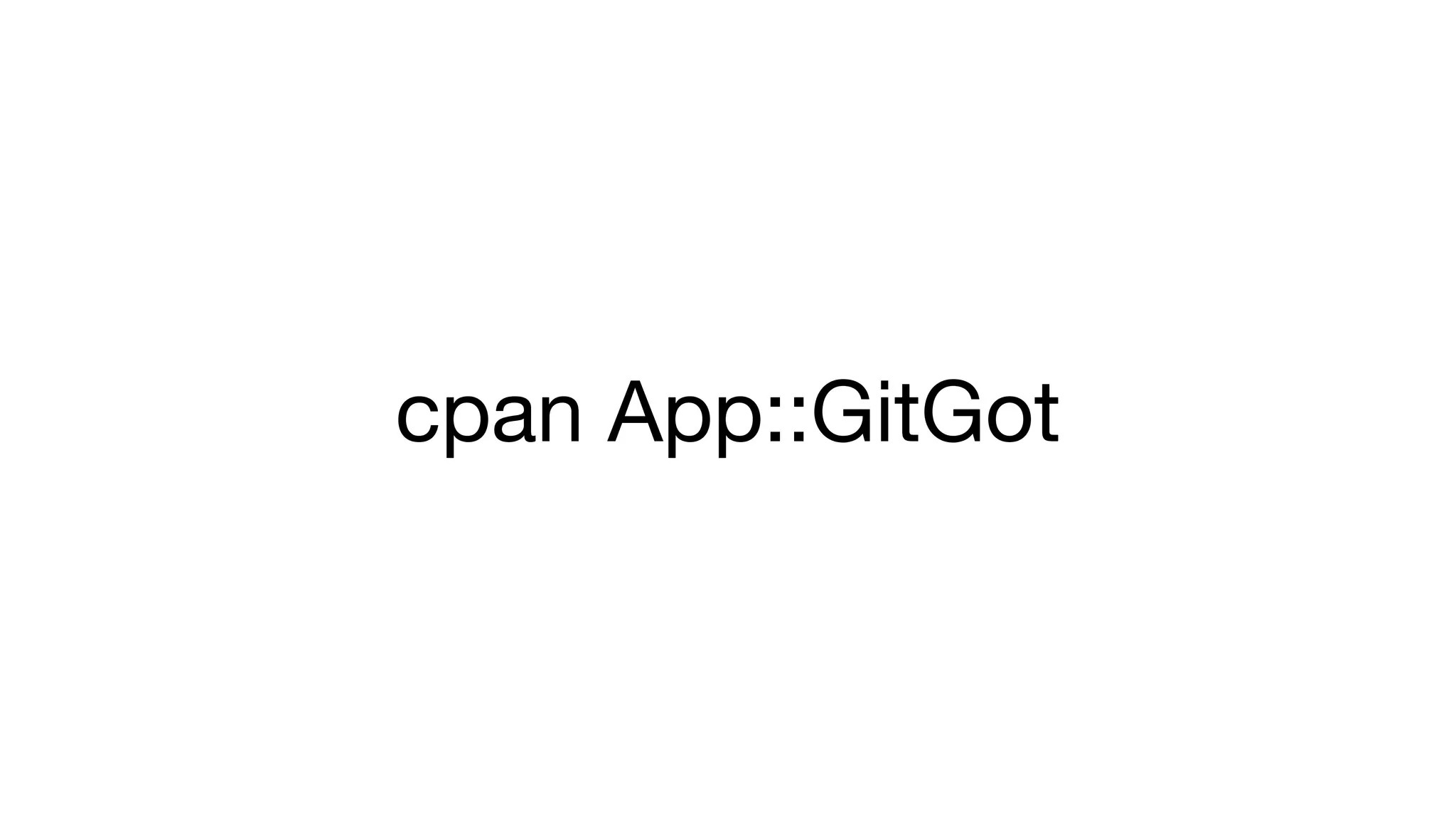 cpan App::GitGot 
 