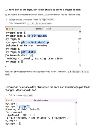 git guide is a comprehensive document it has | PDF