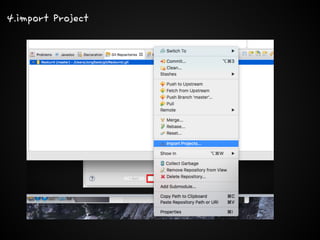 4.import Project
 