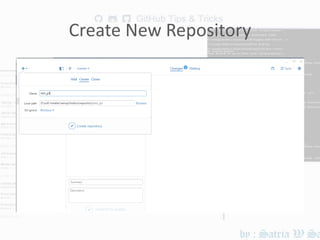Create New Repository
 
