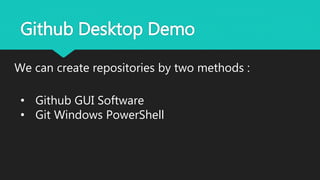 Git hub | PPTX