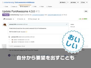 おいしい！GitHub ~GitHub Patchwork Tokyo @dots 夏休み版~ | PPT