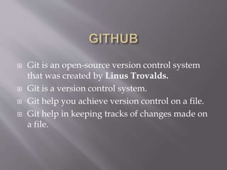 Github | PPT