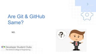 Introduction to git & GitHub | PPT