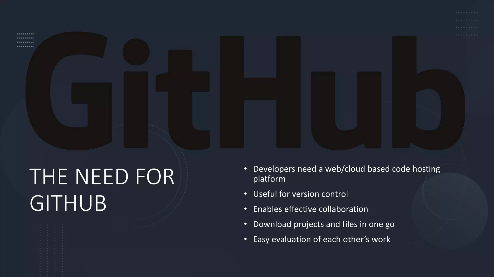 Git hub ppt presentation | PPTX