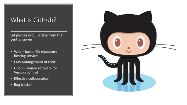 Git hub ppt presentation | PPTX | Web Development | Internet