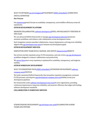 Github Integration Services And software | PPT