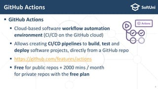GitHub Actions for 5 minutes | PPTX