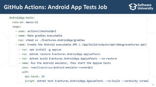 GitHub Actions: Android App Tests Job
27
 