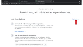 GitHub Classroom - An Open Source Learning Platform by Dr. Anchal Garg ...