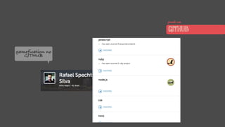 pirando com
GITHUB
gamefication no
GITHUB
 