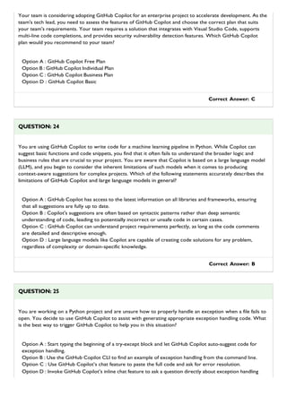 Real GitHub Copilot Exam Dumps for Success | PDF