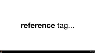 Tagging
reference tag...
 