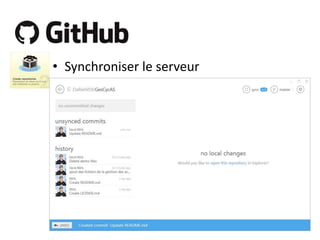 • Synchroniser le serveur

 