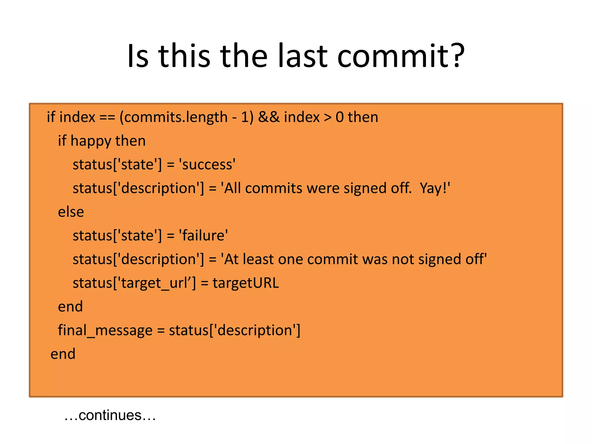 Sinatra: logistics
Sinatra processLocal browser
http://localhost:4567
 