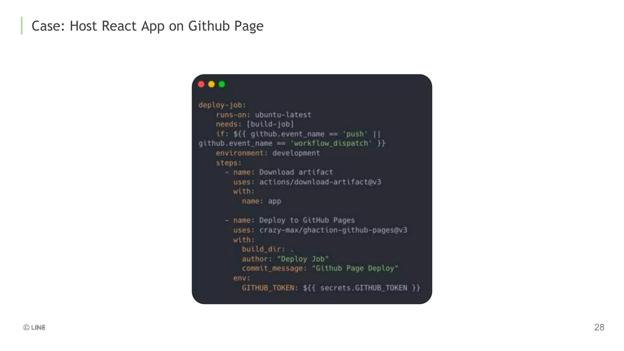 Case: Host React App on Github Page
 